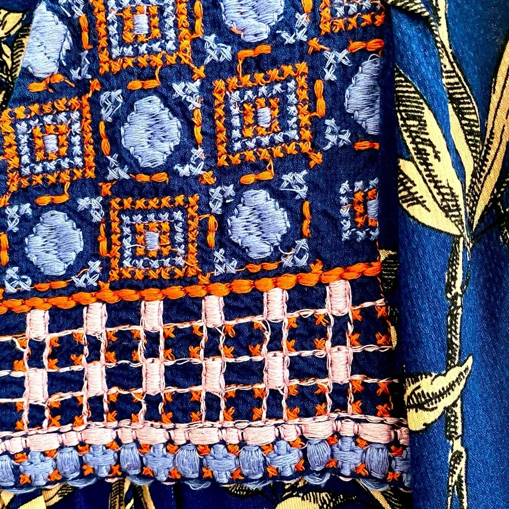 Anthropologie Boho Floral Top - Picture 6 of 15